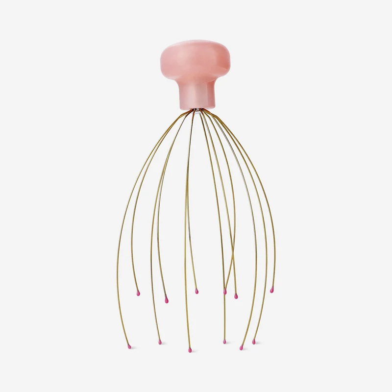 Gold head massager