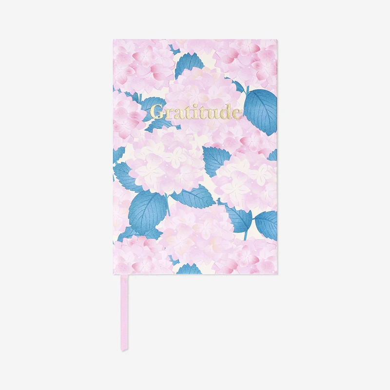 Hydrangea gratitude journal