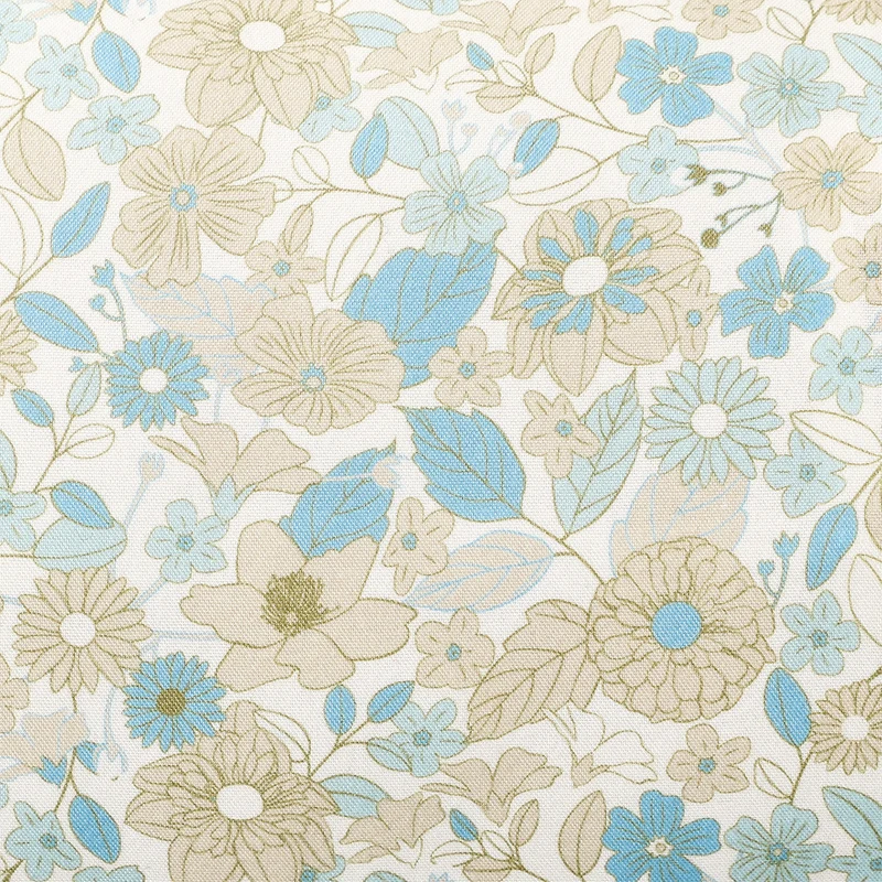 Long floral cushion - 50 cm
