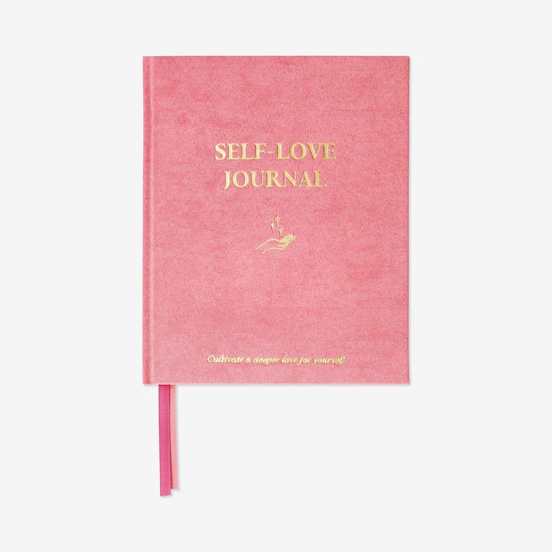 Pink self love journal