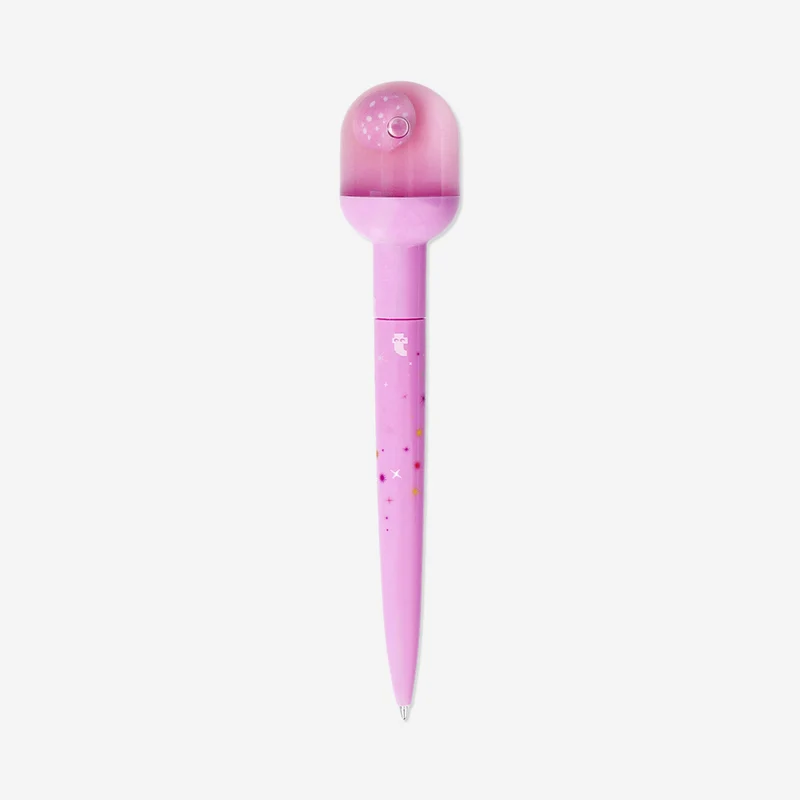 Ballpoint pen with globe mushroom