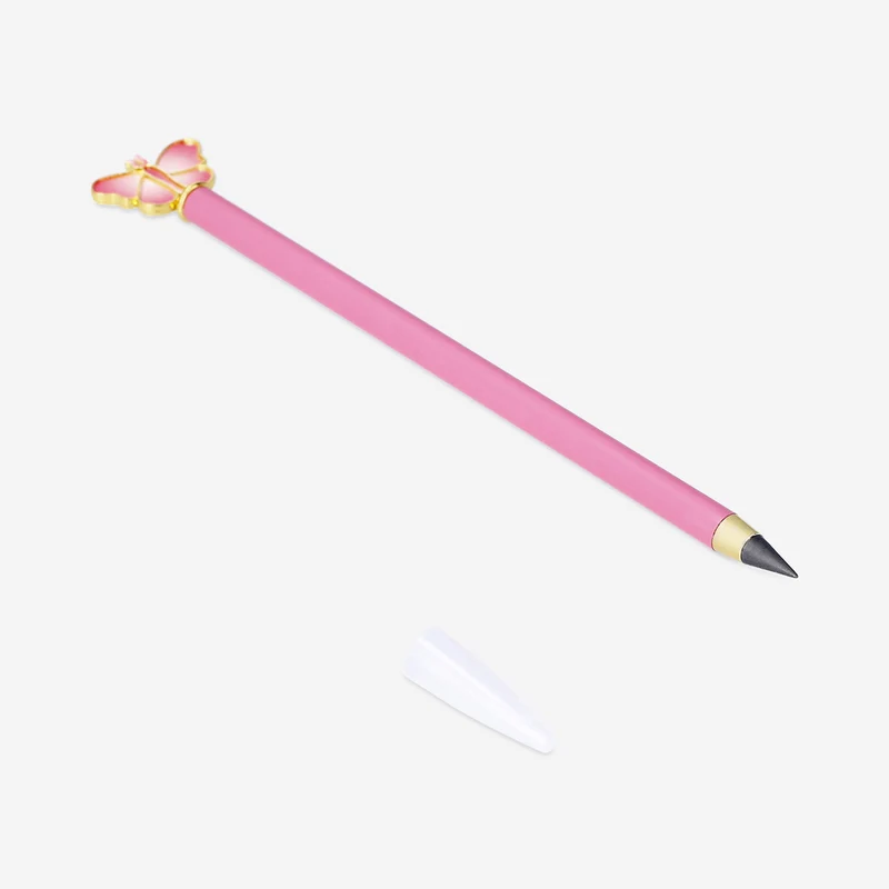 Everlasting pencil with butterfly topper