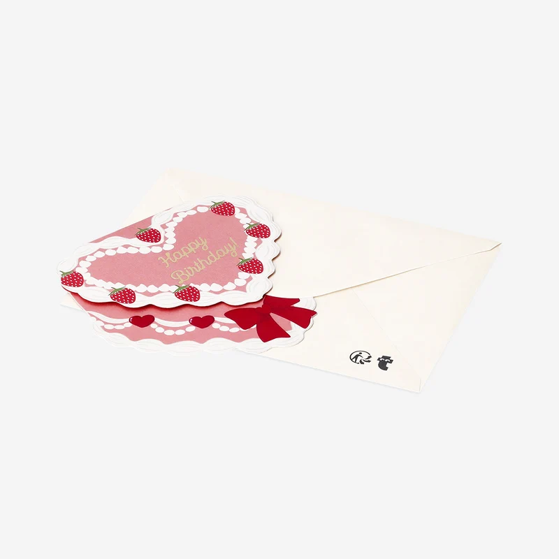 Birthday cake card