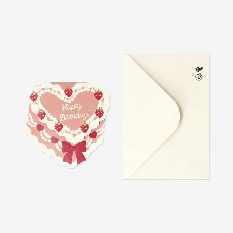 Birthday cake card