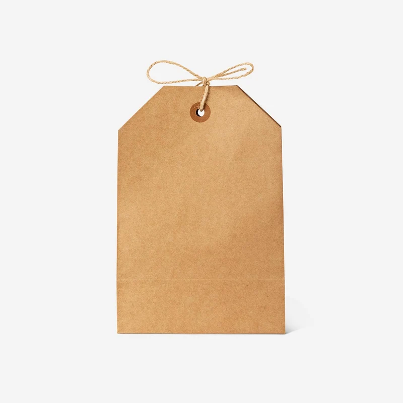 Brown gift bags - 2 pcs