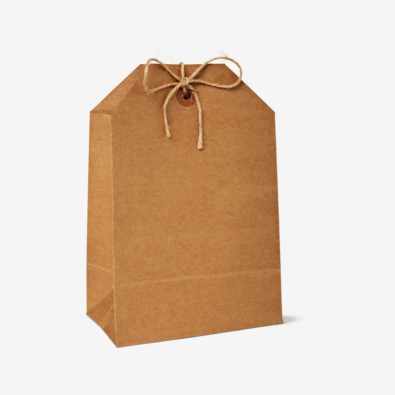 Brown gift bags - 2 pcs