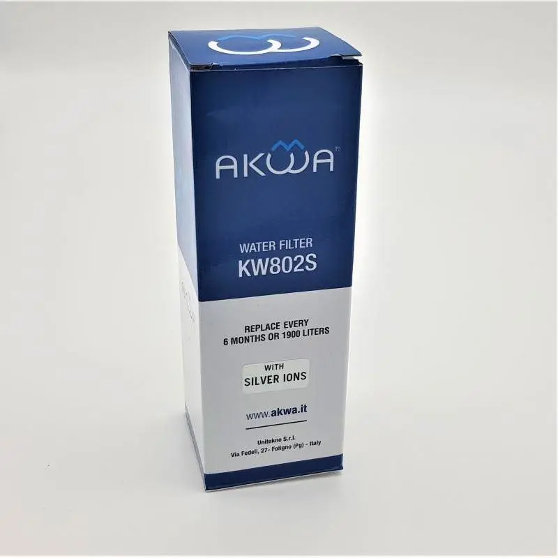 Filtro di ricambio macchina per acqua "akwa" kw801 kw802s Unitekno