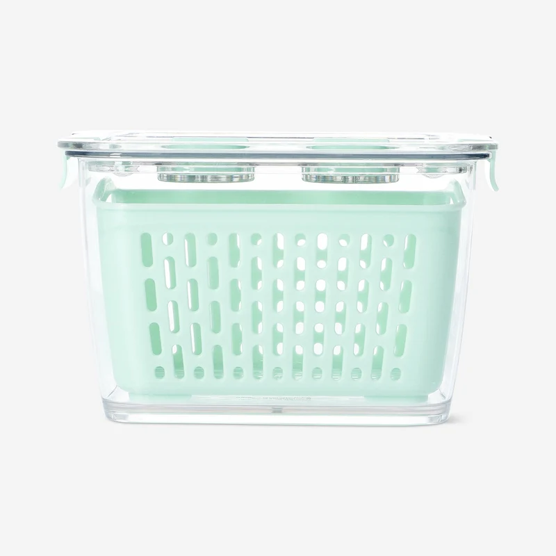 Green food storage for fridge - 14 cm