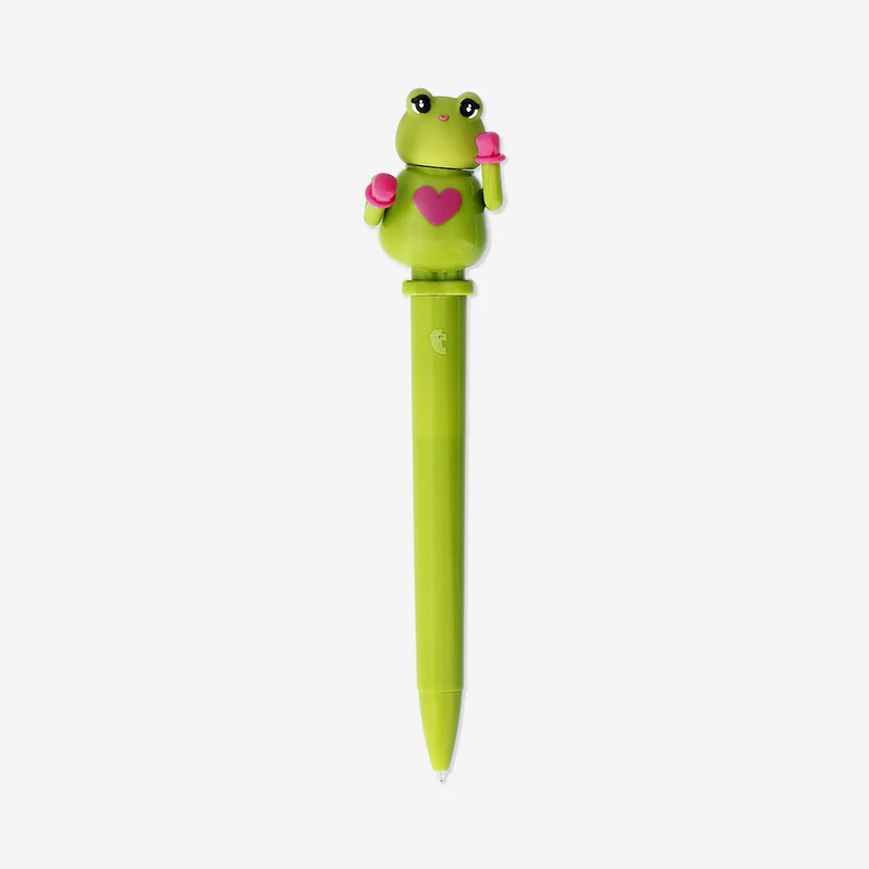 Dancing frog ballpoint pen