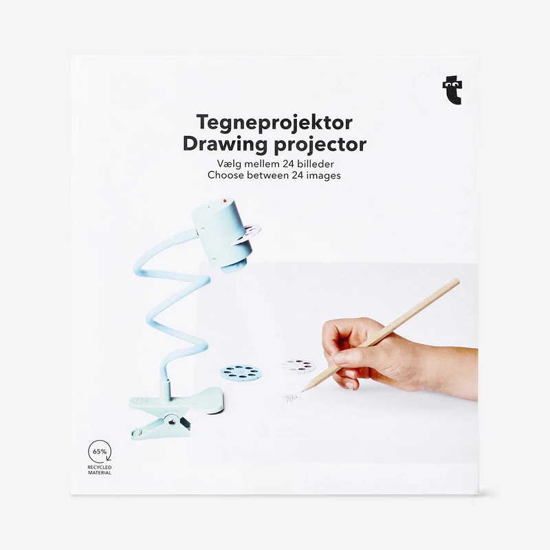 Drawing projector with 24 images