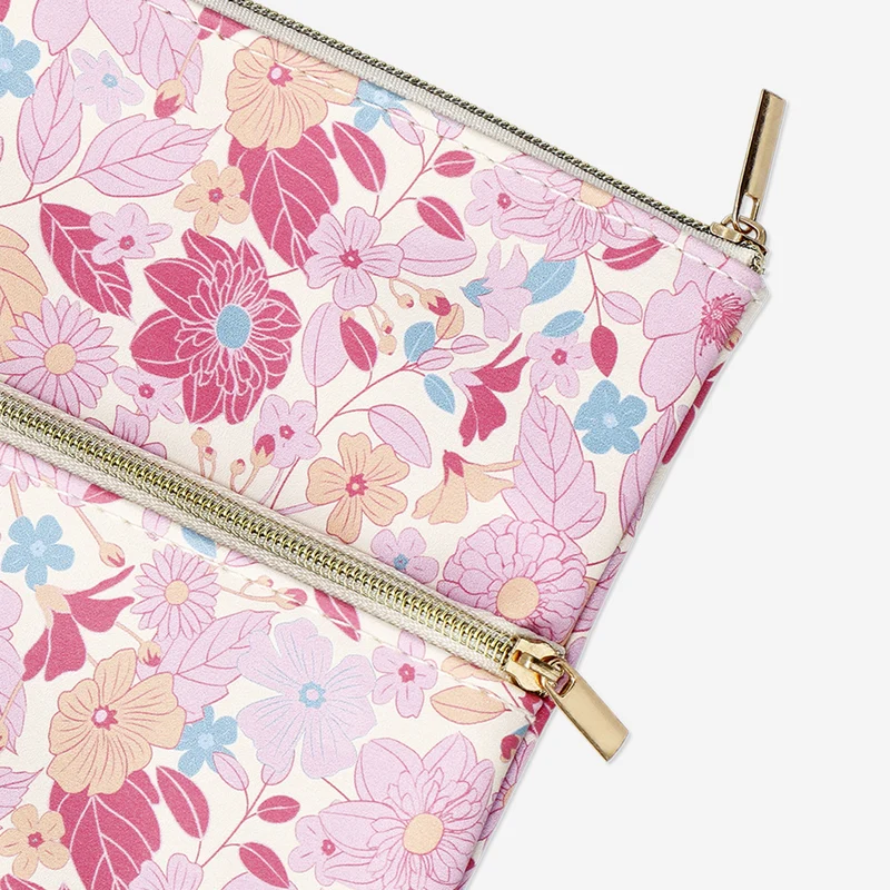 Floral pencil case