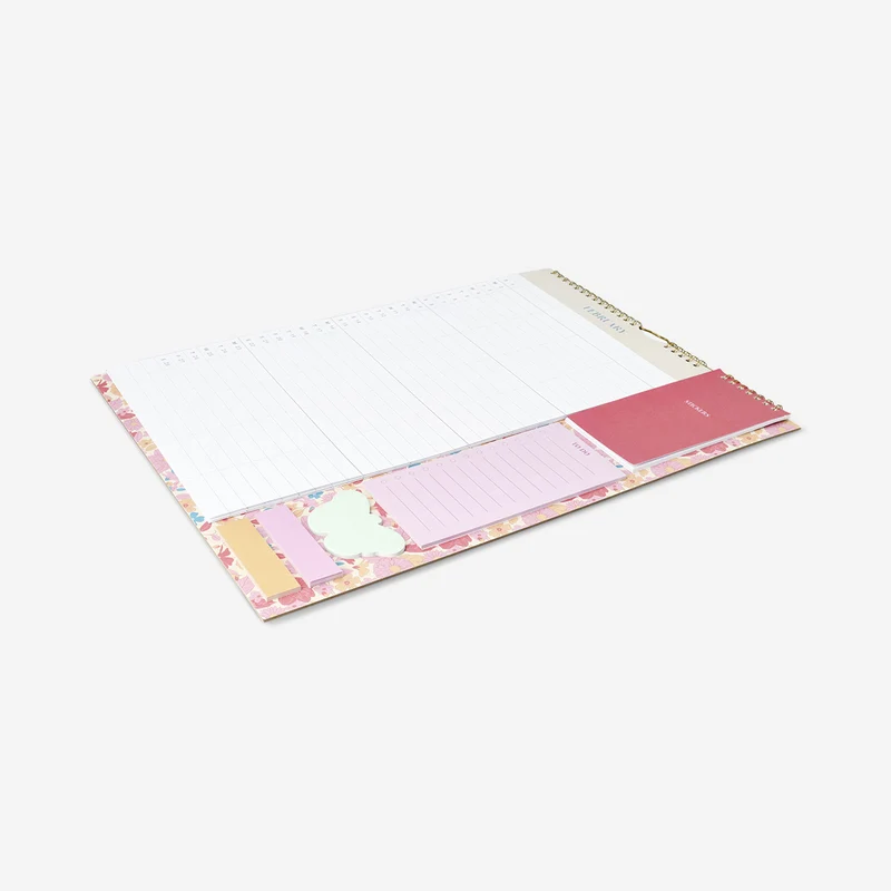 Family planner with stickers 2026 - English