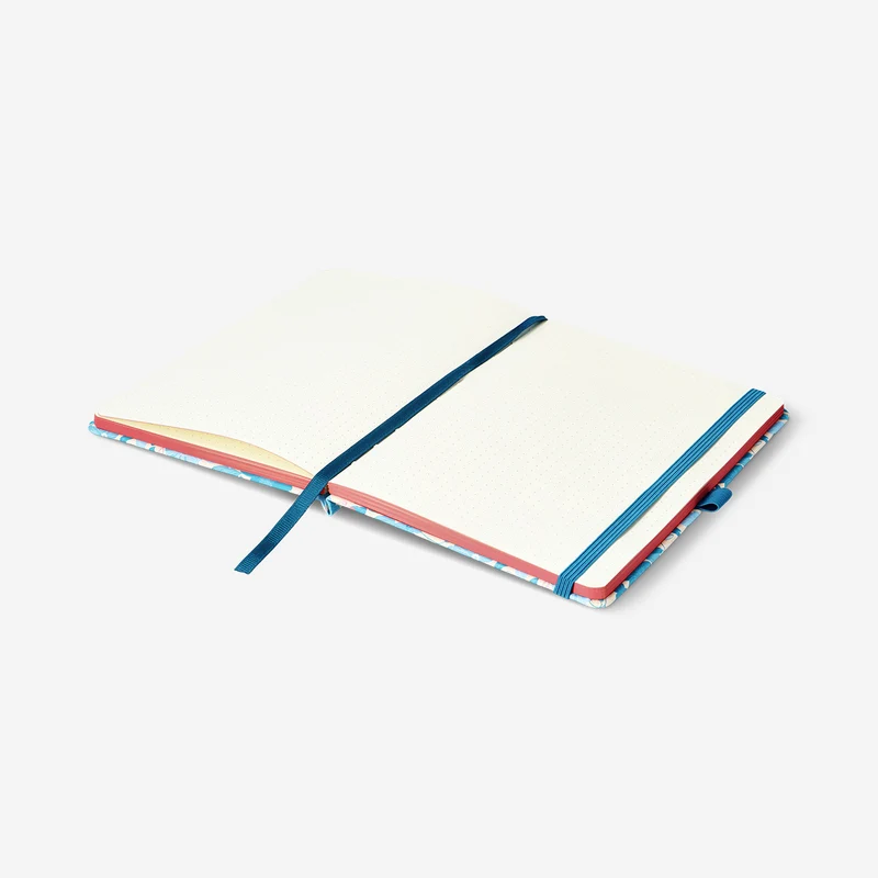 A5 floral bullet planner with pen holder