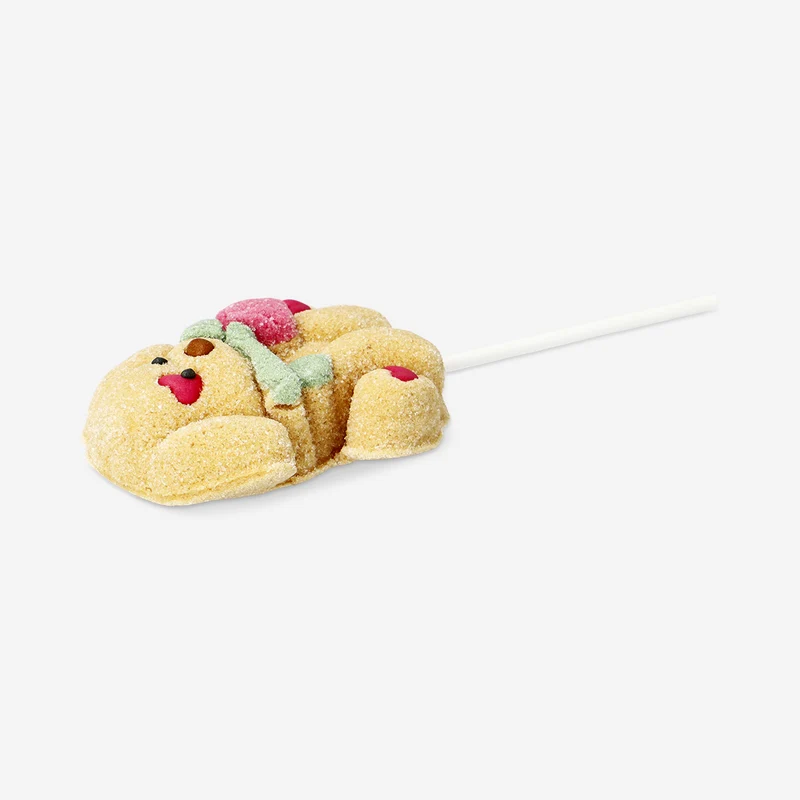 Marshmallow dog on a stick - Vanilla flavour