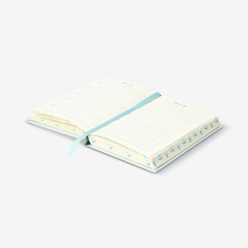 Blue five year diary
