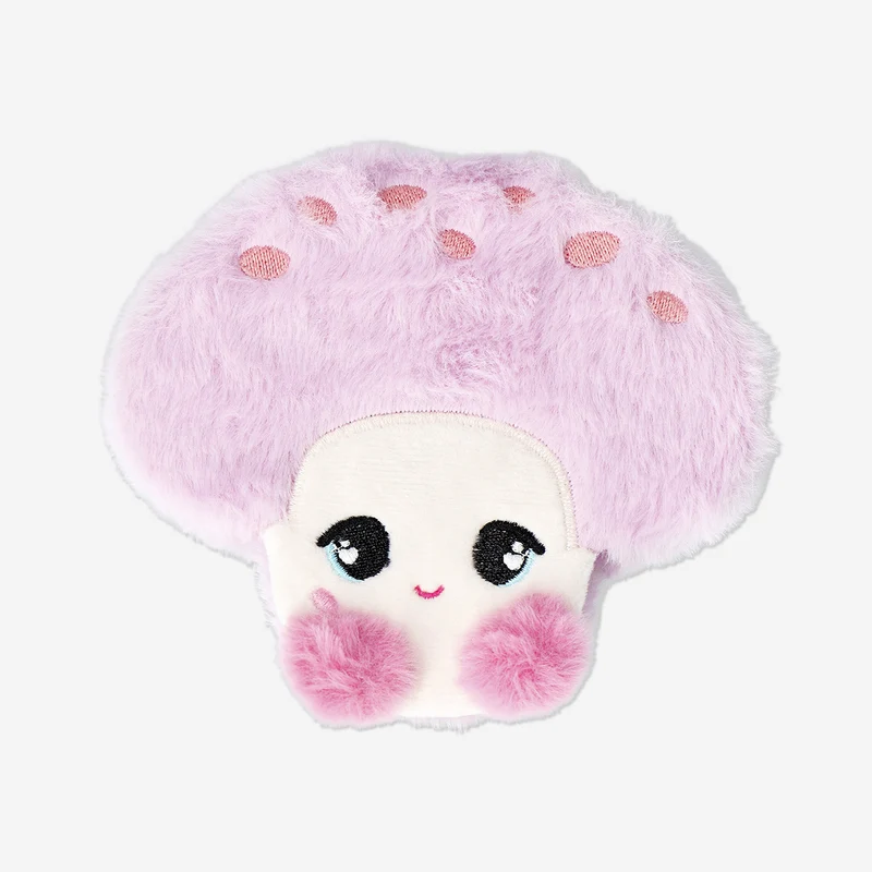 Plush mushroom notebook