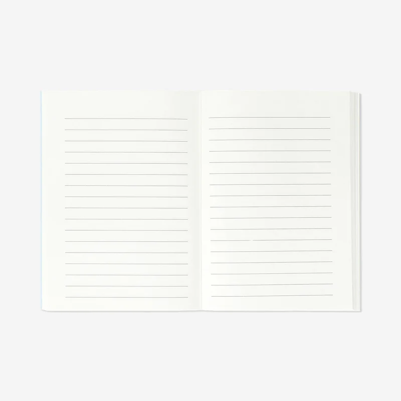A6 floral notebook