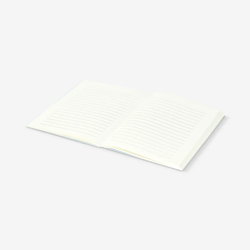 A6 floral notebook