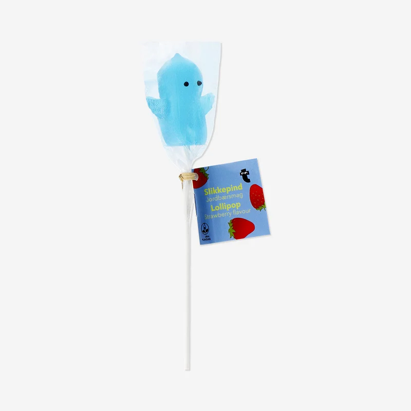 Blue lollipop - Strawberry flavour
