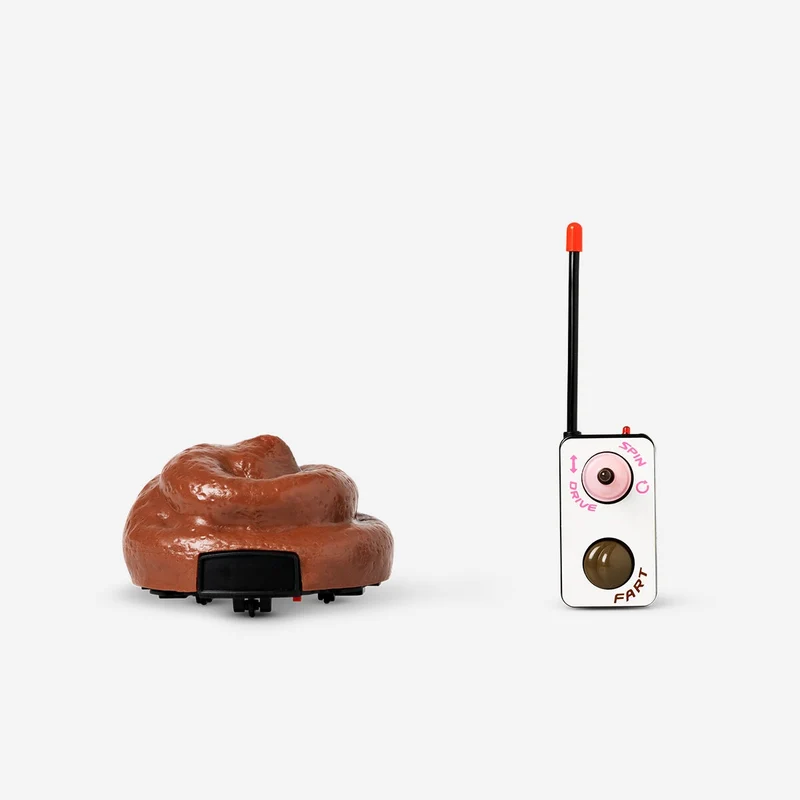 Remote controlled poo with sound