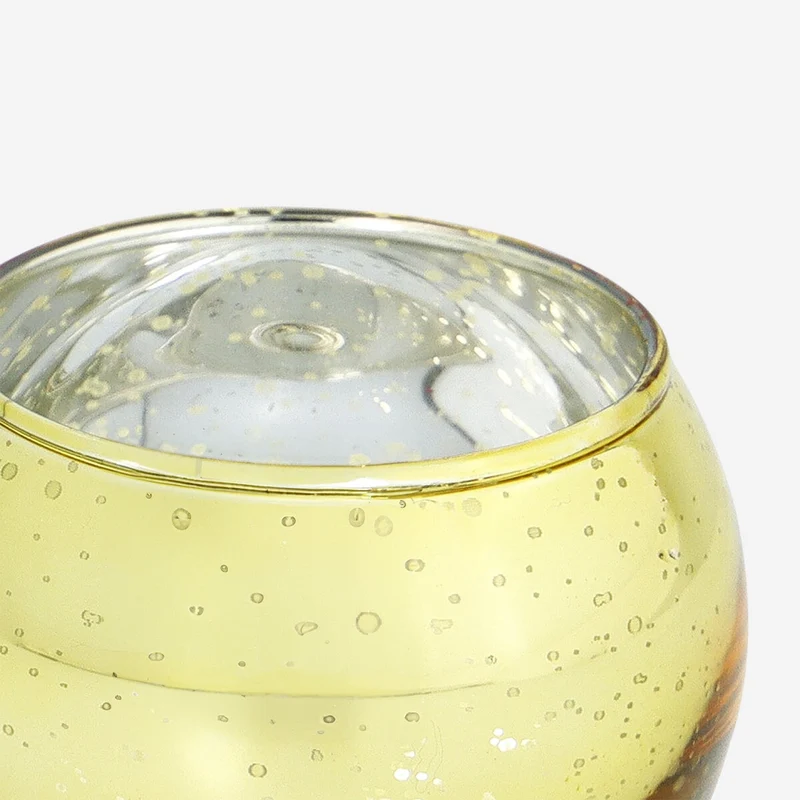 Gold tealight holder