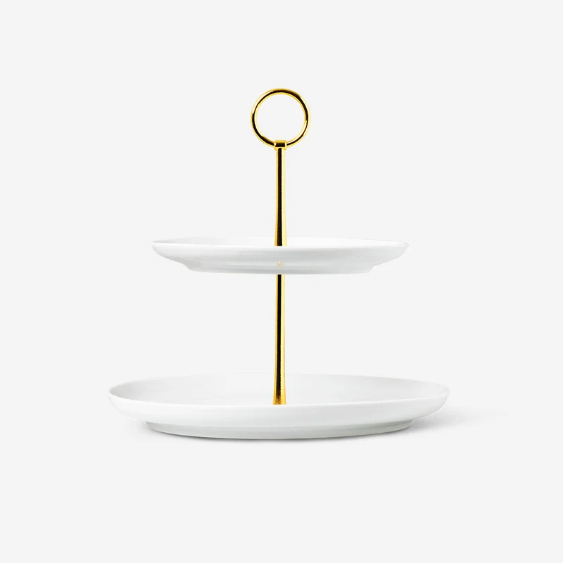 Two-tier cake stand