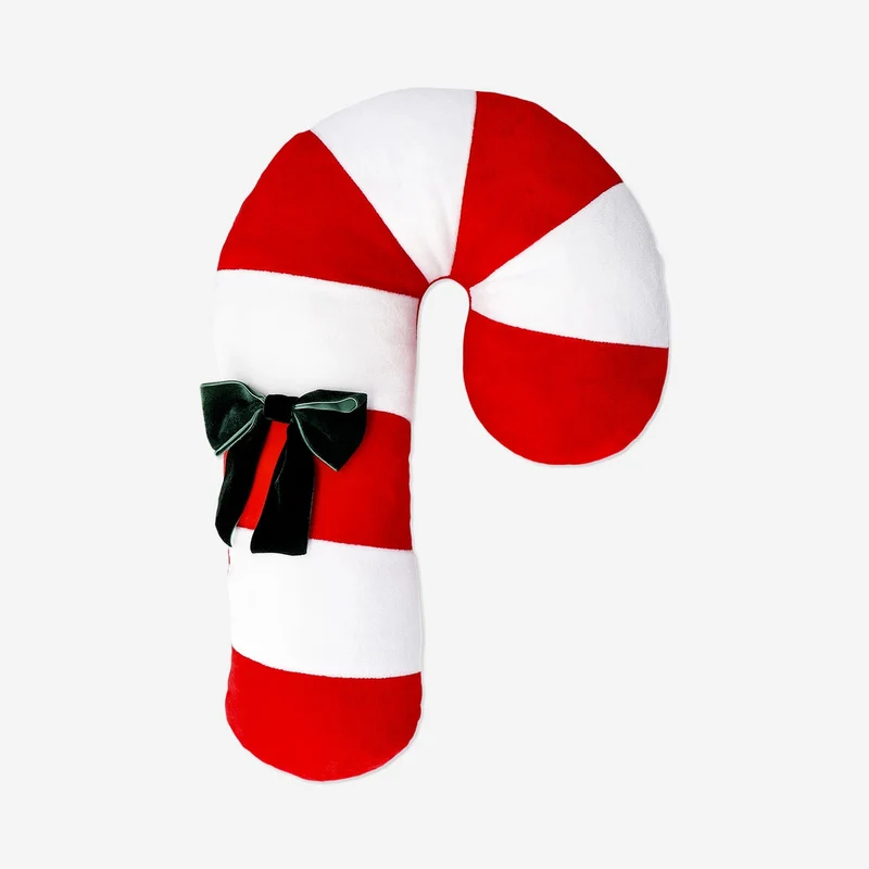 Candy cane cushion