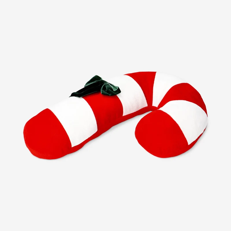 Candy cane cushion