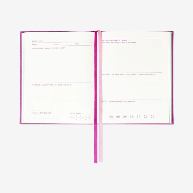 Purple memory journal