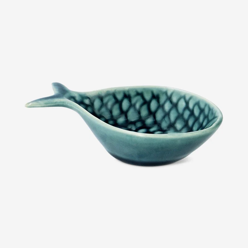 Blue fish bowl - 12 cm