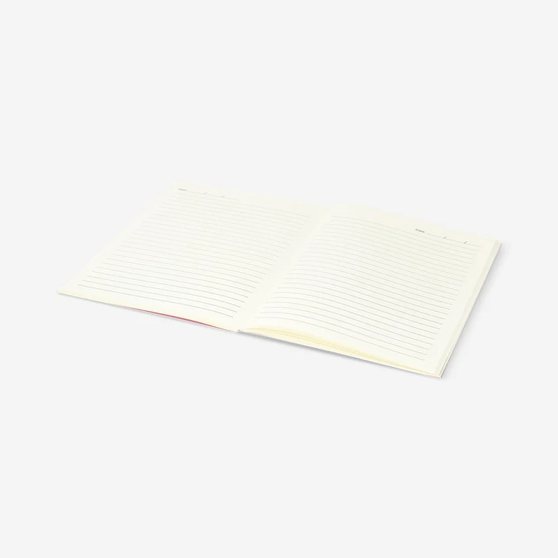 A5 hydrangea notebook