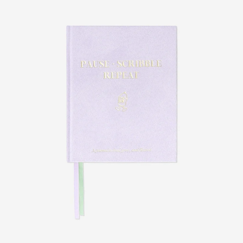 Lilac break notebook