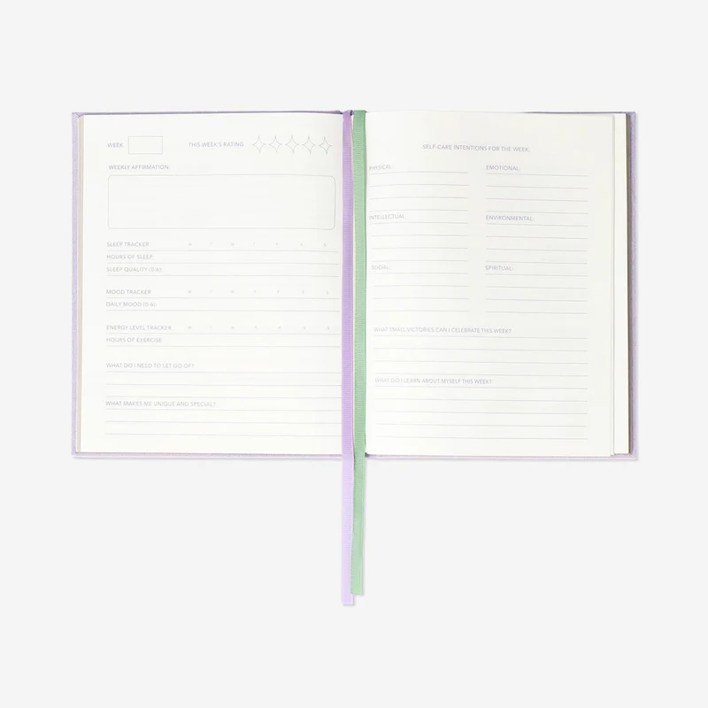 Lilac break notebook