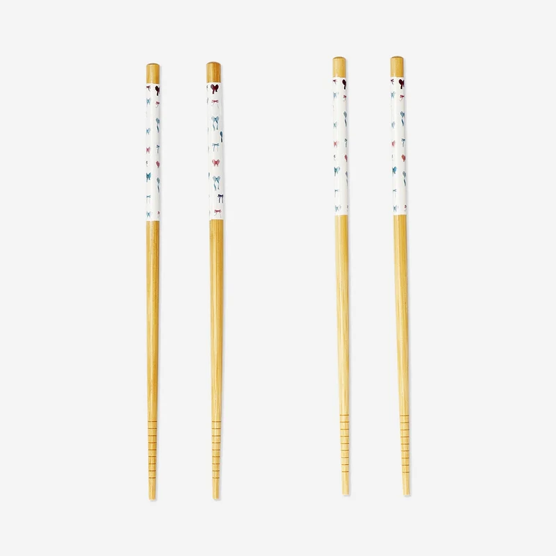 Bamboo chopsticks - 4 sets