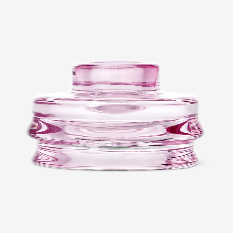 Purple candle holder and tealight holder