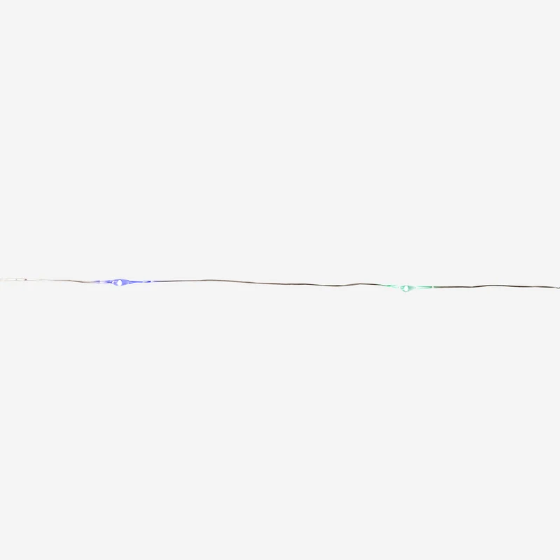 String lights with multi coloured lights - 330 cm