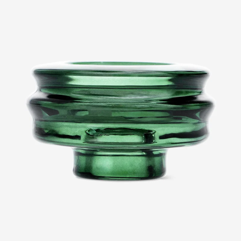 Green candle holder and tealight holder