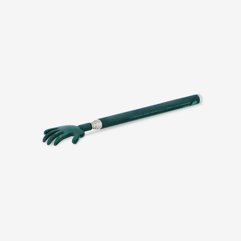 Ballpoint pen with telescopic back scratcher - Black ink