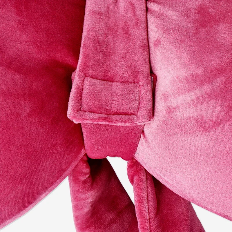 Pink bow cushion
