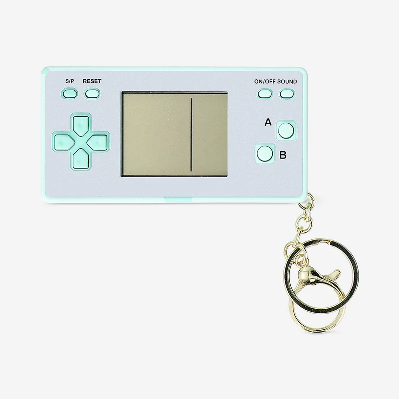 Game console with key ring