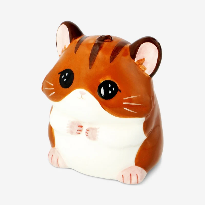 Ceramic hamster money box