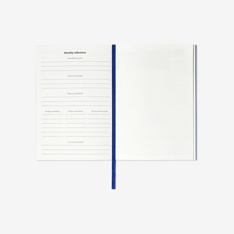 A5 Striped weekly diary - 2026