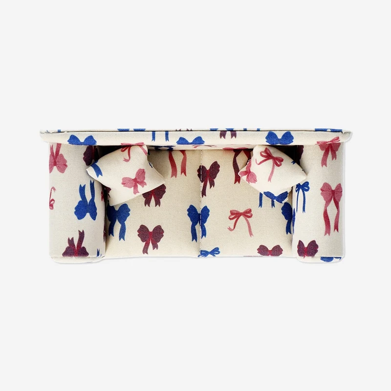 Jewellery storage as sofa with bows - 24 cm