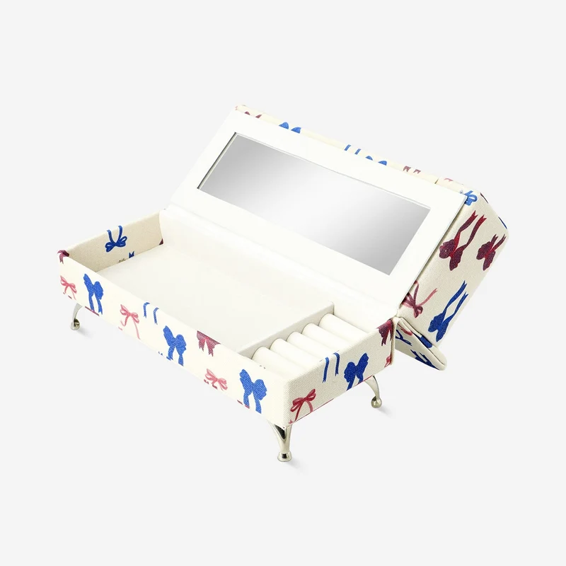 Jewellery storage as sofa with bows - 24 cm