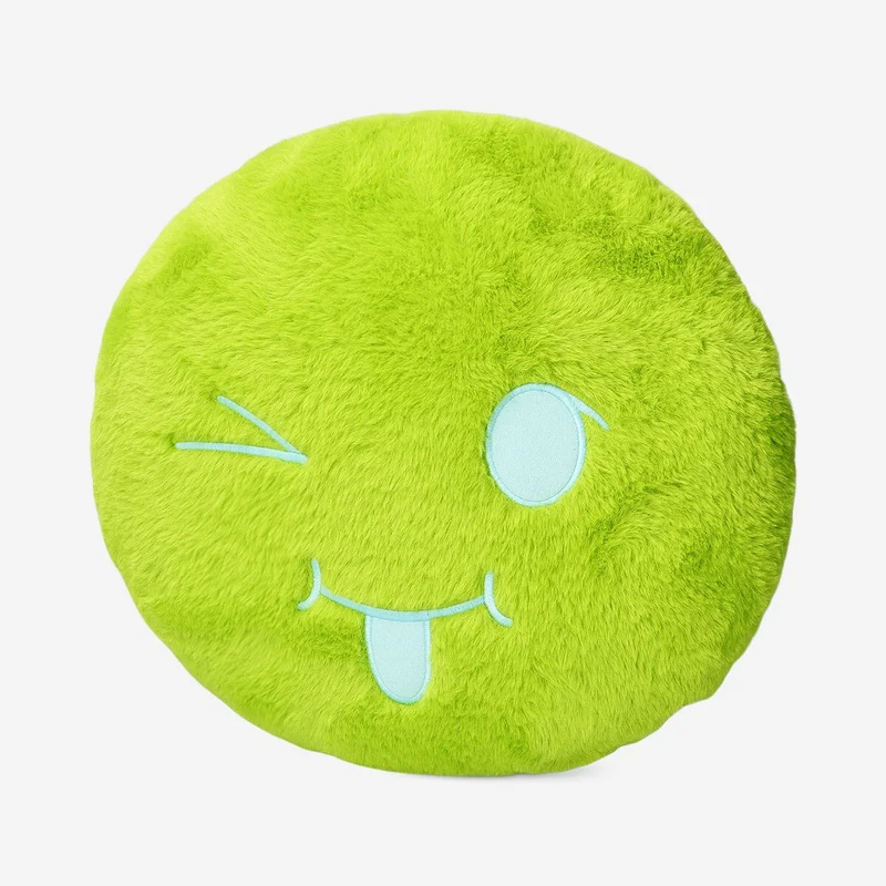Glow in the dark smiley cushion