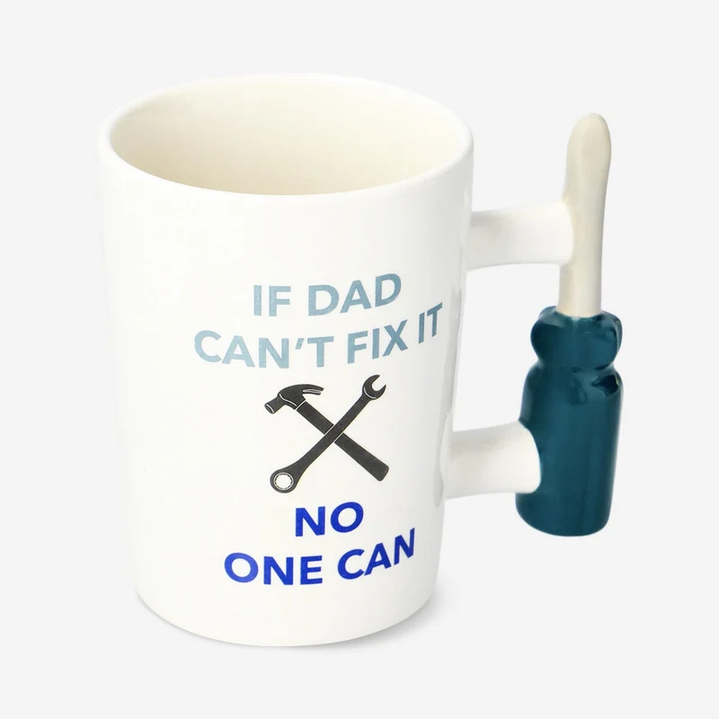 Dad mug with handle as tool - 370 ml