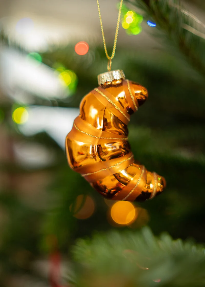 Christmas bauble - Croissant
