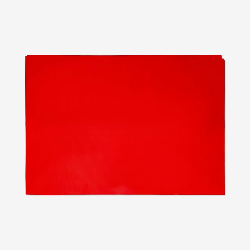 Red tissue paper - 8 pcs