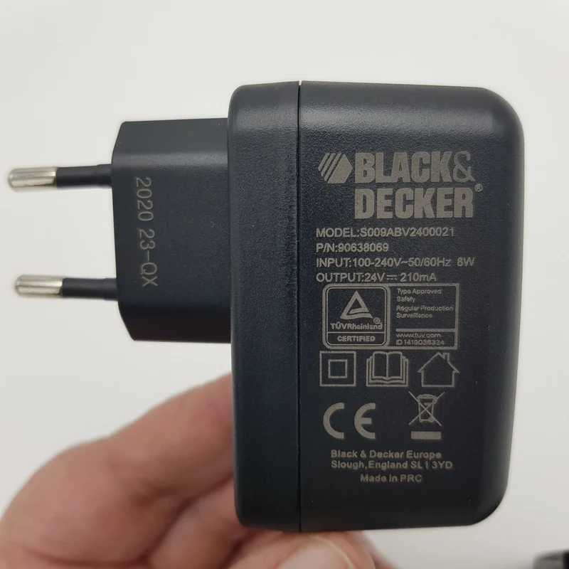 Caricabatterie per batteria estraibile Black+Decker per trapano bl188