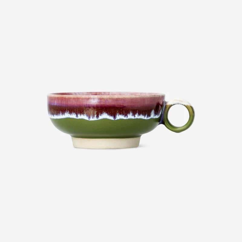 Mug with running glaze - 200 ml
